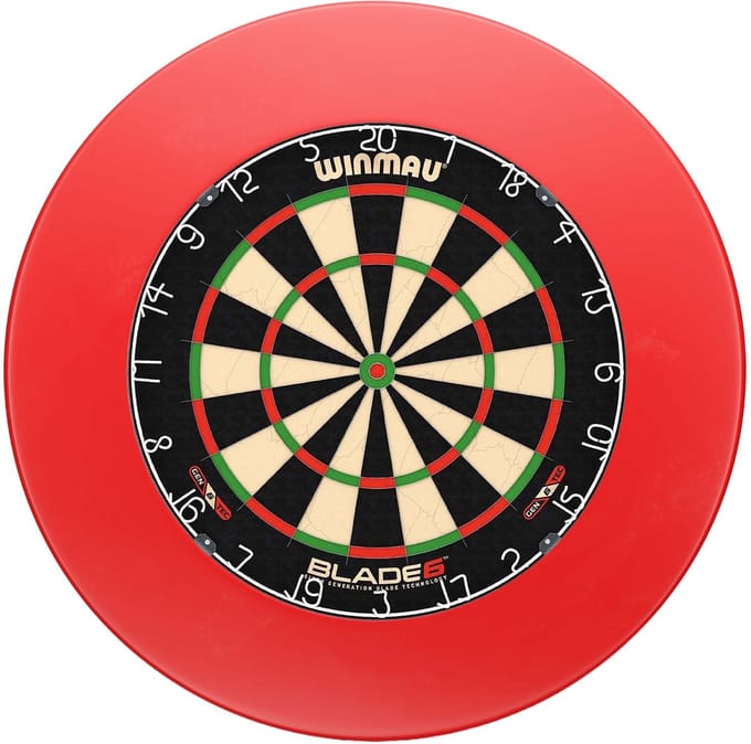 Winmau Blade 6 + Surround - Dartset Rood