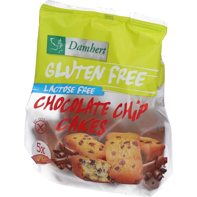 Damhert Gluten Free Chocolate Chip Mini Cakes Lactose 190 Overige