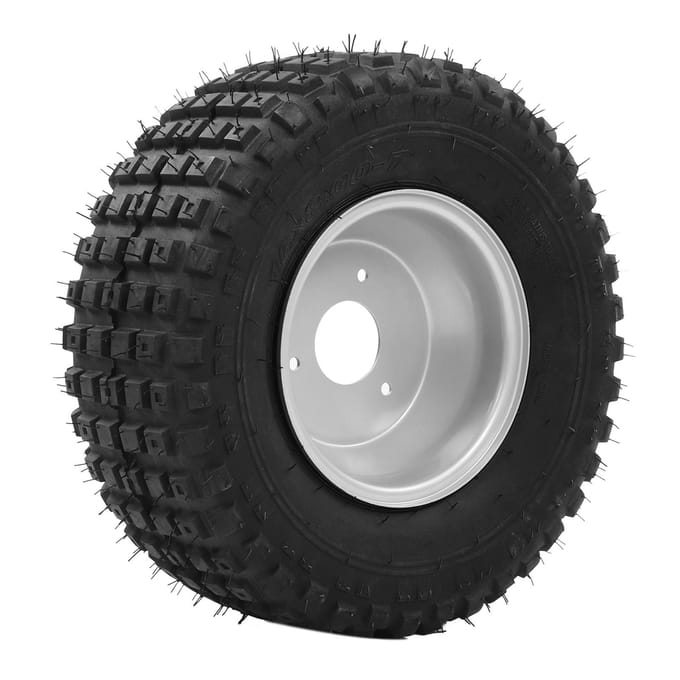 16x8-7 Band met Naaf Verminder Trillingsgeluid Universeel Rubber Antislip voor ATV UTV Grasmaaier gray