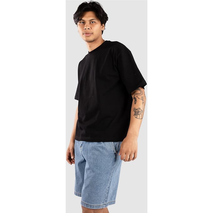 Blue Tomato Cropped T-Shirt zwart
