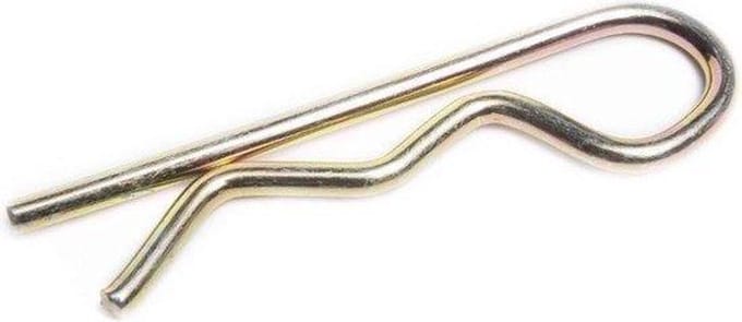 Borgclip - R-pin - Gebichromatiseerd - 3.0 x 60 mm (4 stuks)