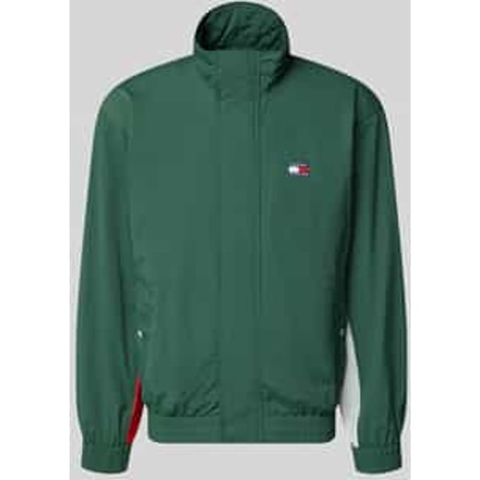regular fit blouson met gestikt logo