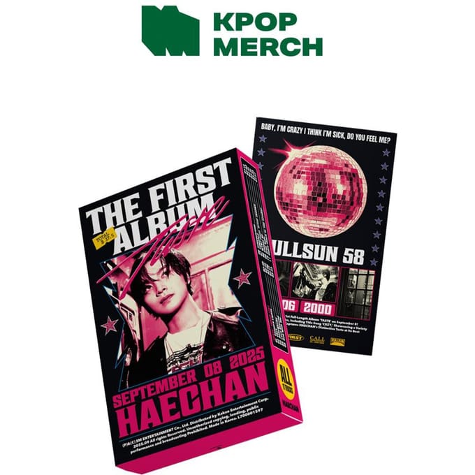 HAECHAN - SMAAK (Blikken Doos Versie) black