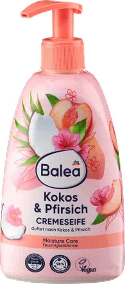 Cream zeep perzik en kokosnoot 500 ml (dispenser)