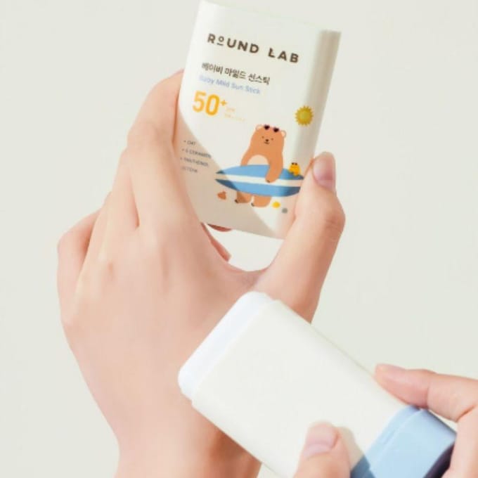 Round Lab Baby Mild Zonstick SPF50+ PA++++ 21g white