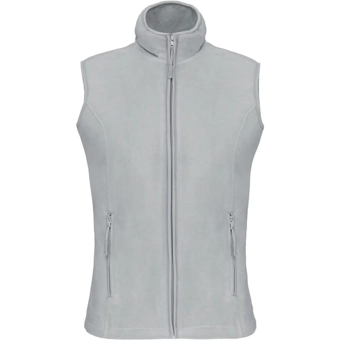Kariban Bodywarmer van microfleece dames K906 - Snow Grey - M