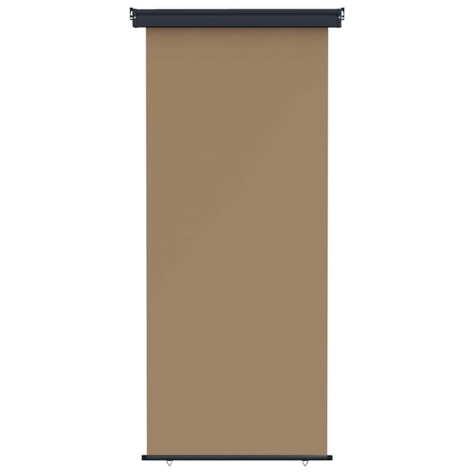 vidaXL - Balkon - Zij - Zonnescherm - 80 - x - 250 - cm - 100% - polyester, - ijzer, - staal