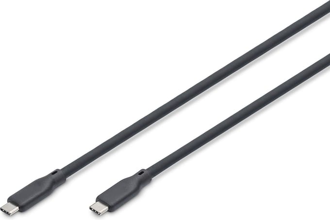 Digitus AK-300344-005-S USB-kabel USB4 Gen 2x2 0,5 m USB C 20 Gbit/s 240 W Zwart