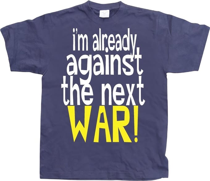 Hybris Bij de 'Already Against The Next War Navy'