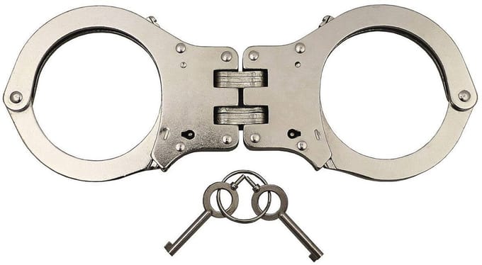Professionele Handboeien - Scharnier - Staal - Double Lock