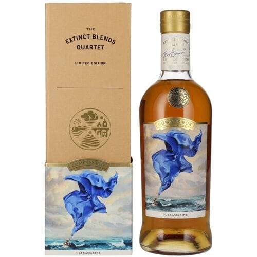 Compass Box ULTRAMARINE Extinct Blends Quartet Blended Scotch Whisky 51% Vol. 0,7l in geschenkverpakking
