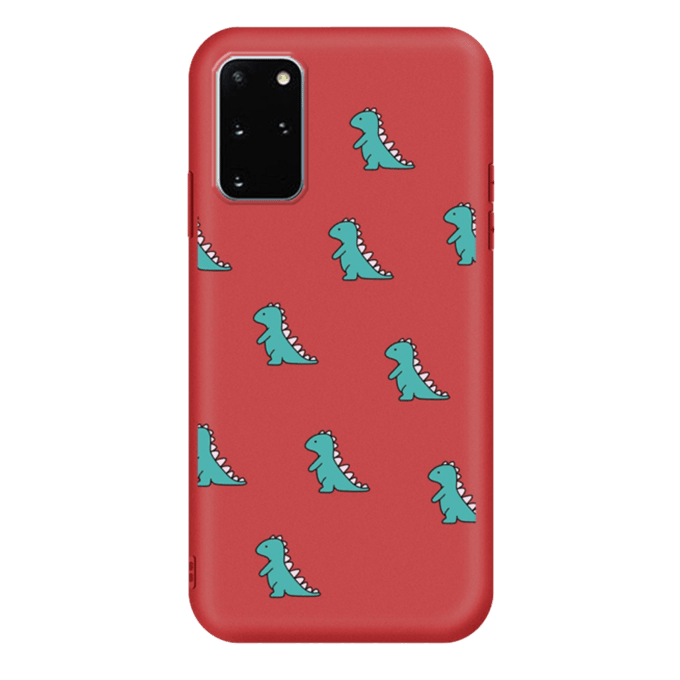 Mocaa Samsung Galaxy S20 Designz Dino Case Rood
