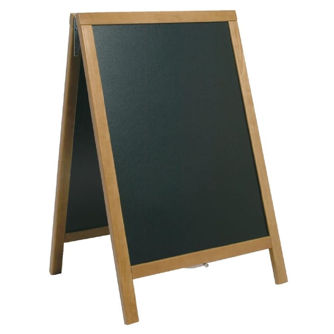 Securit® Deluxe kleine rubberhout-terrasplank in teak, 85 cm