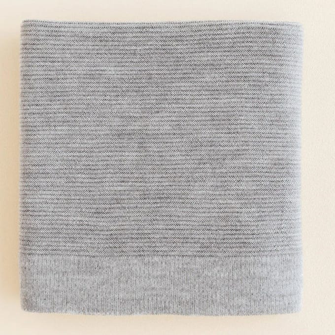 HVID deken Gust grey melange