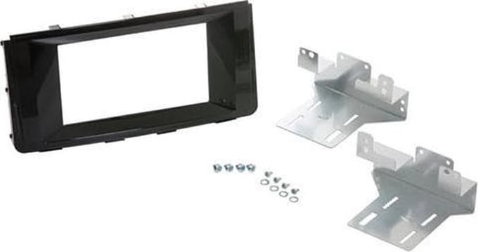 2-DIN frame ECO Hyundai H350 2015- Piano Zwart