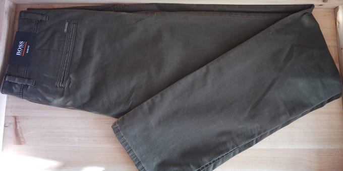 Hugo Boss Orange Chino Slim Fit - Donkergroen - Maat 29-34