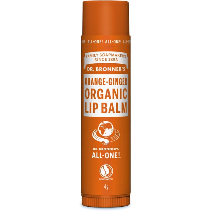 Dr. Bronner's Lippenbalsem Peppermint Organic Lip Balm - Duurzaam - Lipverzorging - Lippenbalsem