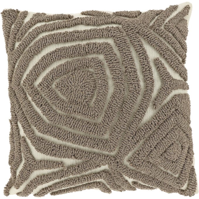 Unique Living - Sierkussen Corfu 45x45cm - Taupe