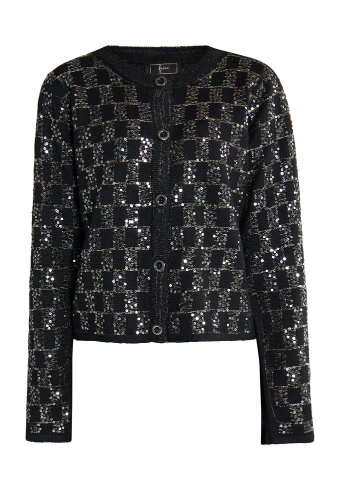 Faina Vest Dames zwart
