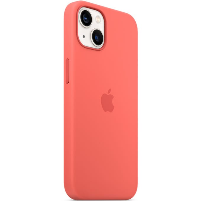 Silicone Backcover MagSafe voor de Apple iPhone 13 Mini - Pink Pomelo