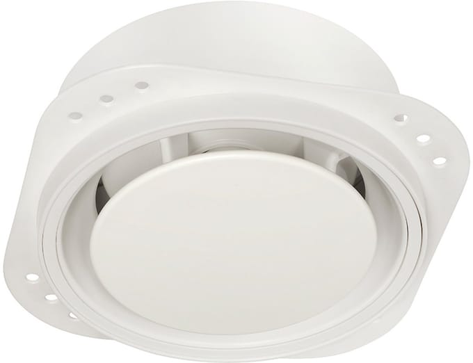 NoShow afzuigventiel rond Ø 125mm wit Stretch
