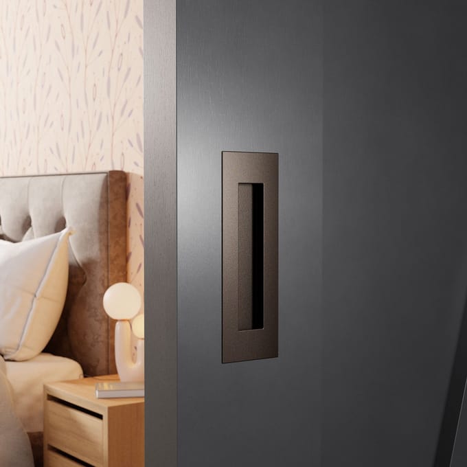 Schuifdeurkom - Dark Brons Kleur - RVS - GPF - GPF0715.A1C Dark blend 150x50 mm