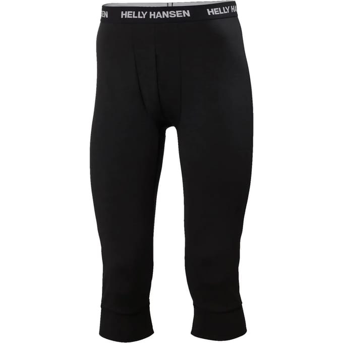 Helly Hansen Lifa Merino Midweight 49367 3/4 Basislaag Broek Zwart 2XL Man