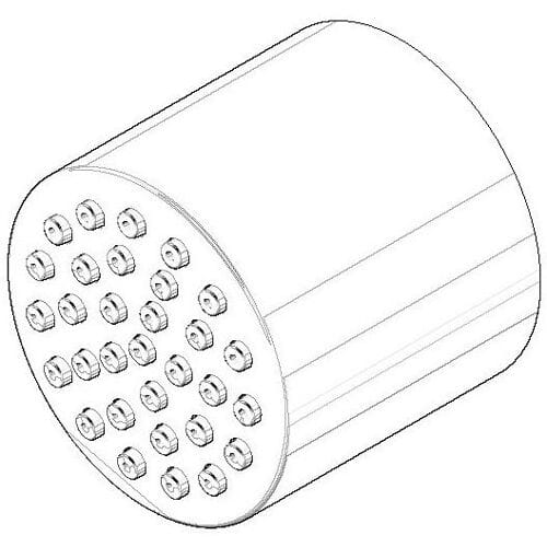 Dornbracht replacement shower for sink shower head 90120801900-00
