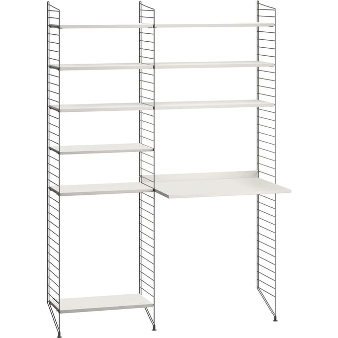 String Furniture Kastcombinatie woonkamer Bundle G - Eiken - dark grey