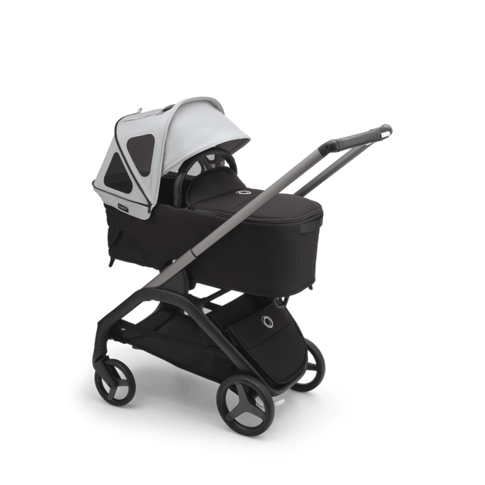 Bugaboo Dragonfly breezy zonnekap - Misty grey Misty grey
