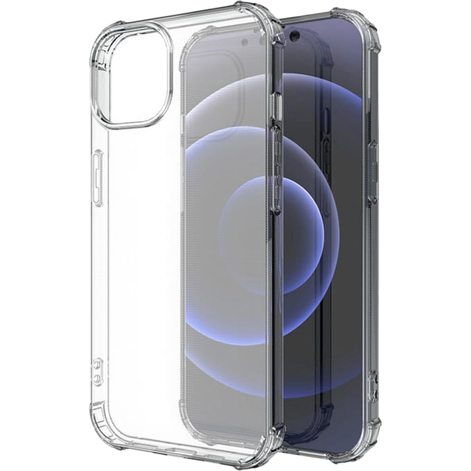 CaseBody iPhone 13 Schokbestendig Hoesje Transparant