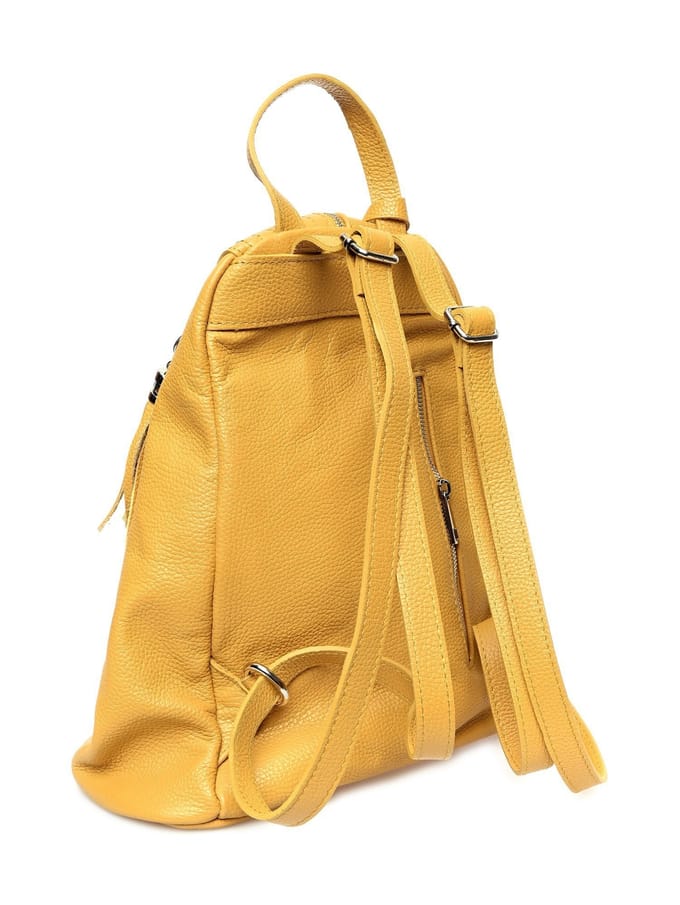 Isabella Rhea Mosterd Rundleer Tas