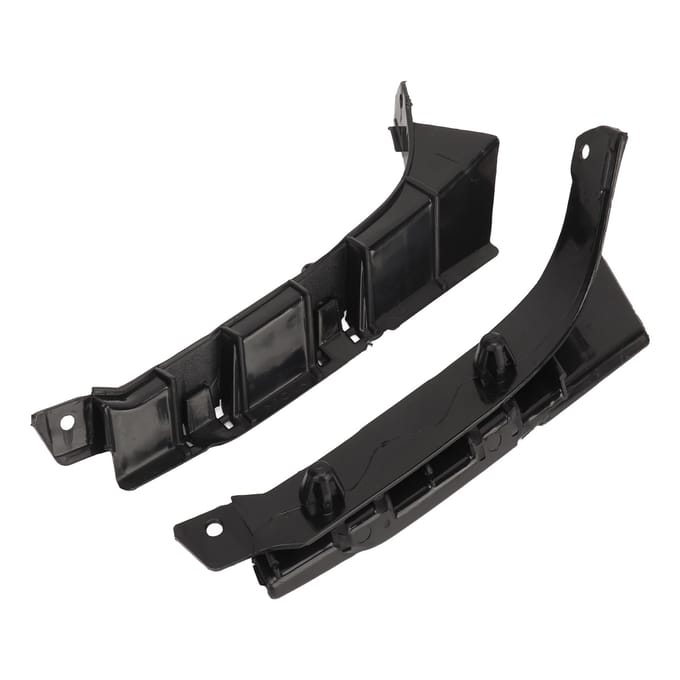 2 stuks Paar Voorbumper Beugel Houder Afdekking 51117116667 Face Bar Retainer Beugels voor X5 E53 black