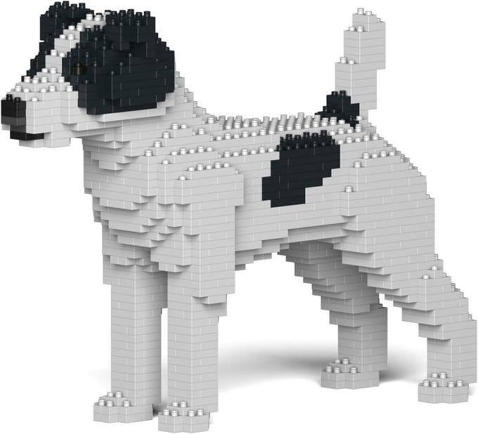 3D Bouwpakket Jack Russell Terriër Model - Realistisch Blokken Speelgoed