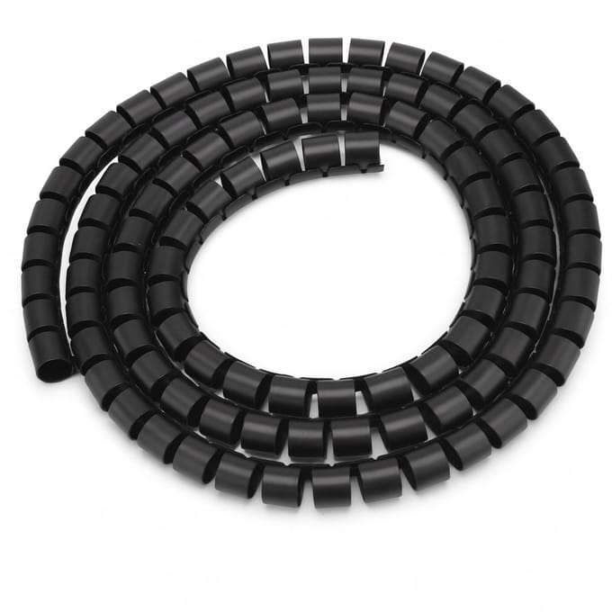 DSIT Kabel Organizer Spiraalband 20m – Plastic Kabelmanagement