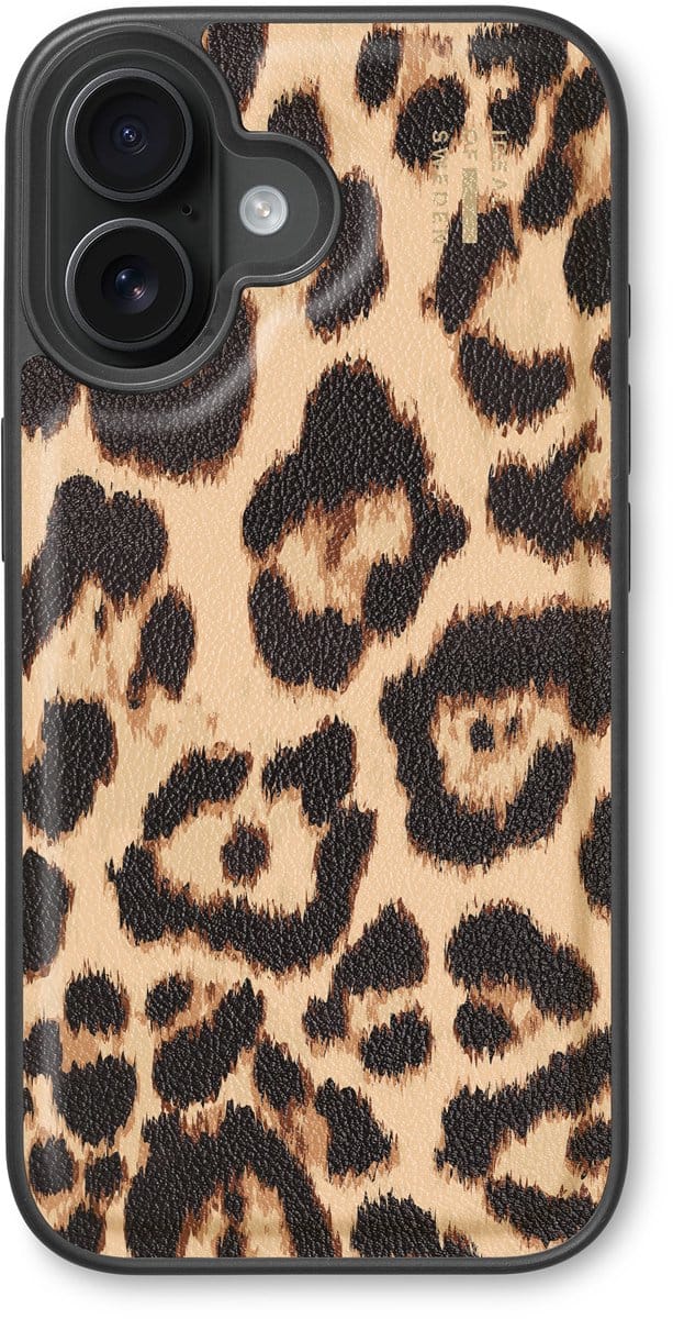 iDeal of Sweden Vegan Leather Case geschikt voor iPhone 17 Timeless Leo