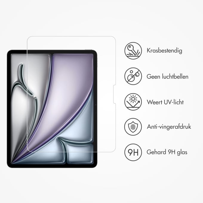 Premium Accezz Tablet Screenprotector - Geschikt voor iPad Pro 11 (2025) M5 / Pro 11 (2024) M4 - Premium Gehard Glas - Tempered Glass