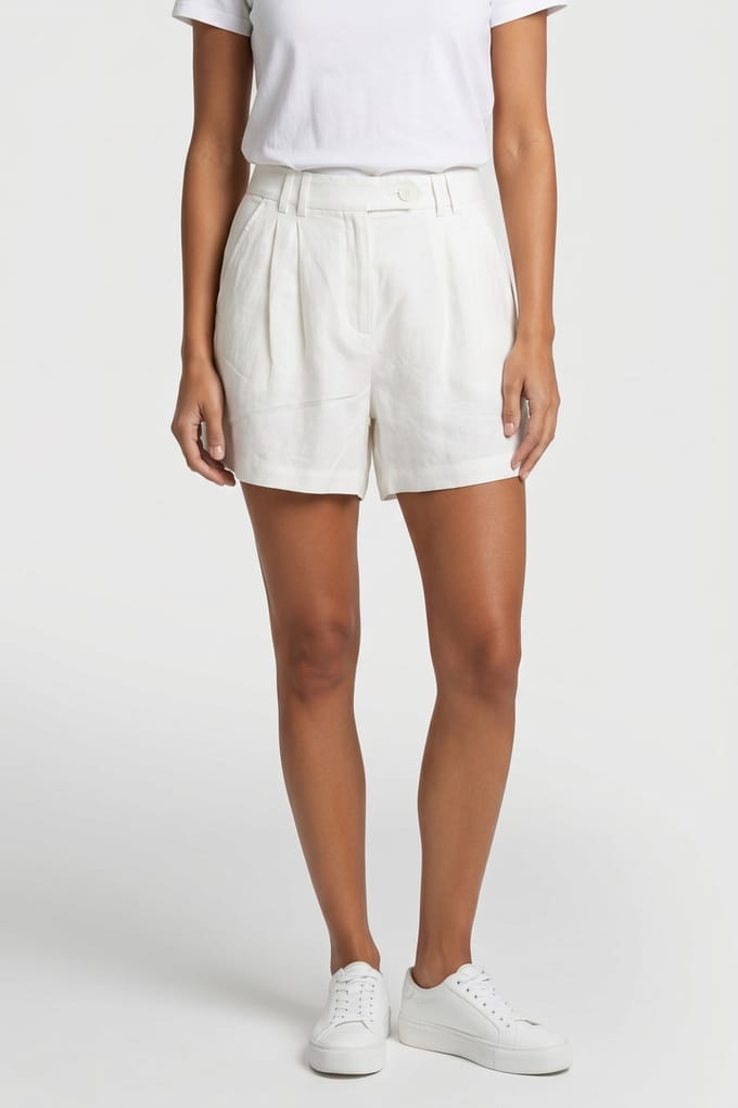& Other Stories Alexa Shorts White Größe: 36 | Kurze Sporthosen Outlet | Damen | Weiß