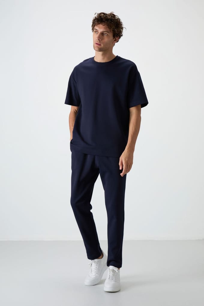 Heren Overmaat T-shirt en Broek Set