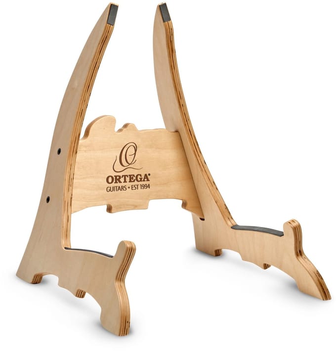 Ortega OWGS-2 Guitar Stand Birch bright - Gitaarstandaard