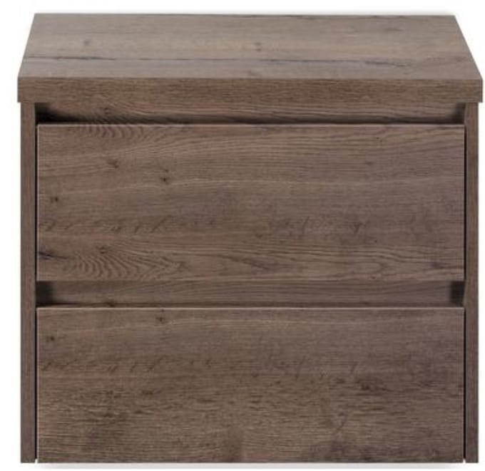 Dante Badmeubelset 60 cm - Tabacco - Wastafelbovenblad