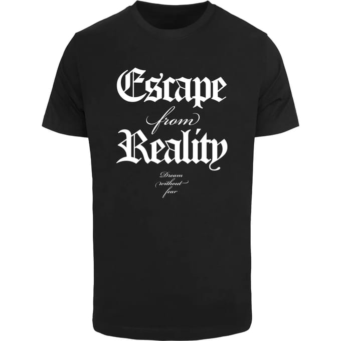 Mister Tee - Escape From Reality Heren T-shirt - S - Zwart