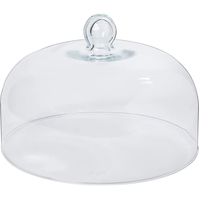 Costa Nova - glazen stolp - transparant - woondecoratie - 30 cm rond - H 17 cm