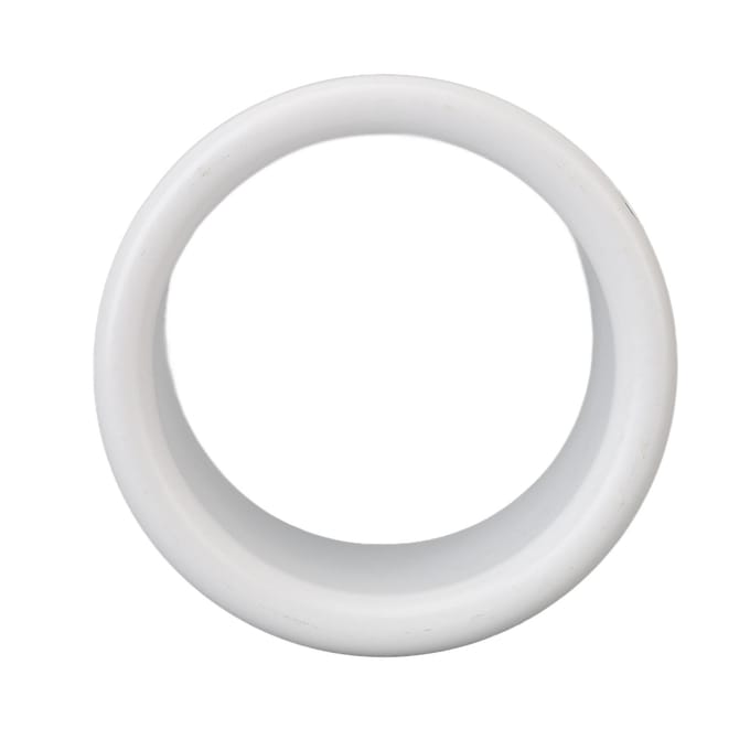 Support Sèche-Cheveux Insert Maison Salle de Bain Acier Inoxydable Support Sèche-Cheveux Tube pour Salon Coiffure blanc