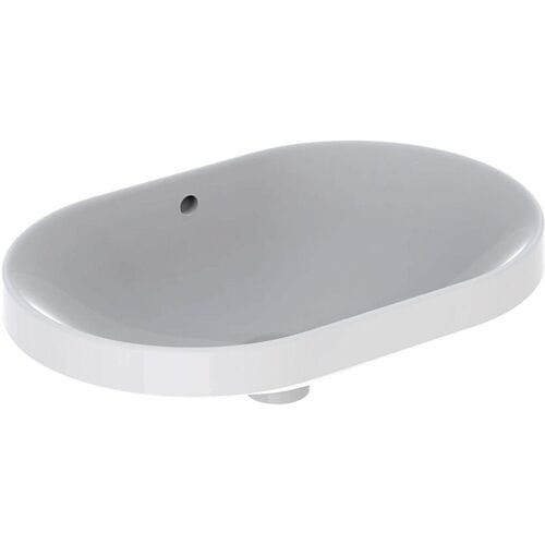 Geberit VariForm built-in washbasin, elliptical 500.729.01.2