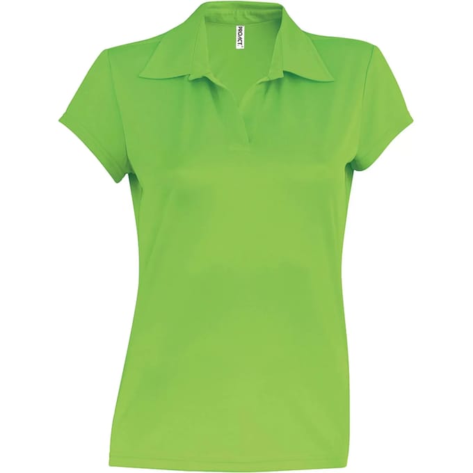 PROACT® Damessportpolo PA483 - Lime - XS