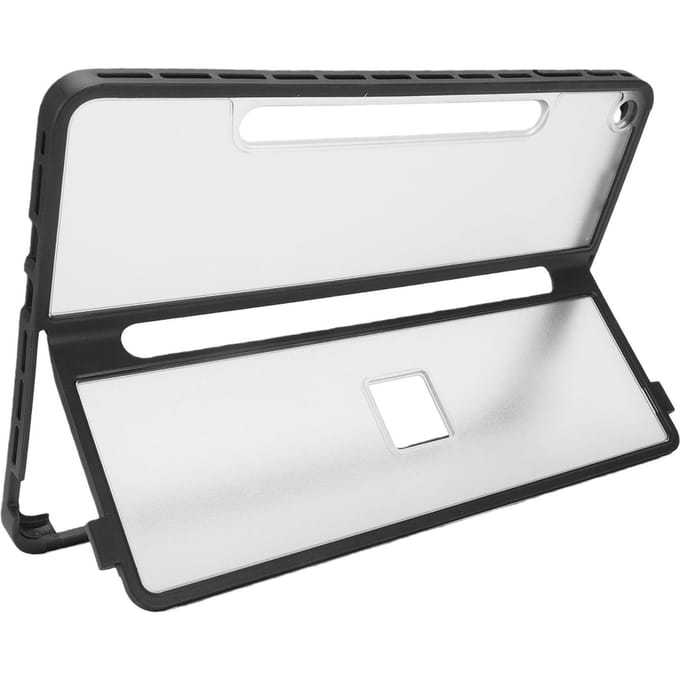 Étui Robuste pour Tablette Compatible avec Surface Pro 12 pouces 2025 Tablette Housse de Protection Transparente antichoc avec Support Kickstand Stylo transparent