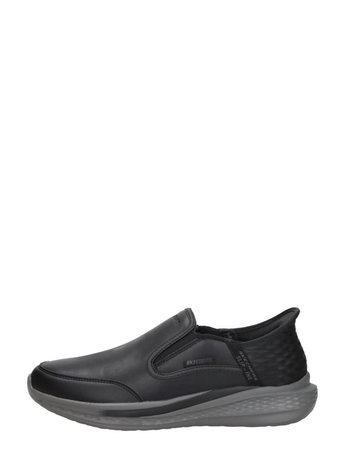 Skechers Slade - Cooper Heren Instappers - Zwart
