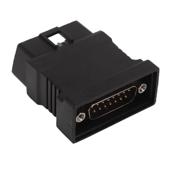 Slimme OBD2 16E Connector Stekker Converter Adapter Geschikt voor X431 GX3 Master Adapter OBD16E black