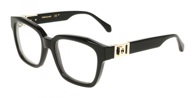 Ferragamo SF3040 Black 52/19/140 WOMAN Brilmonturen